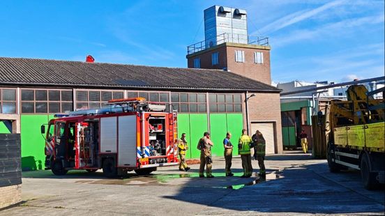 Brand bij houtbedrijf