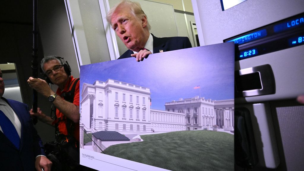 Rechter legt bouw balzaal Witte Huis stil: 'President is niet de eigenaar'