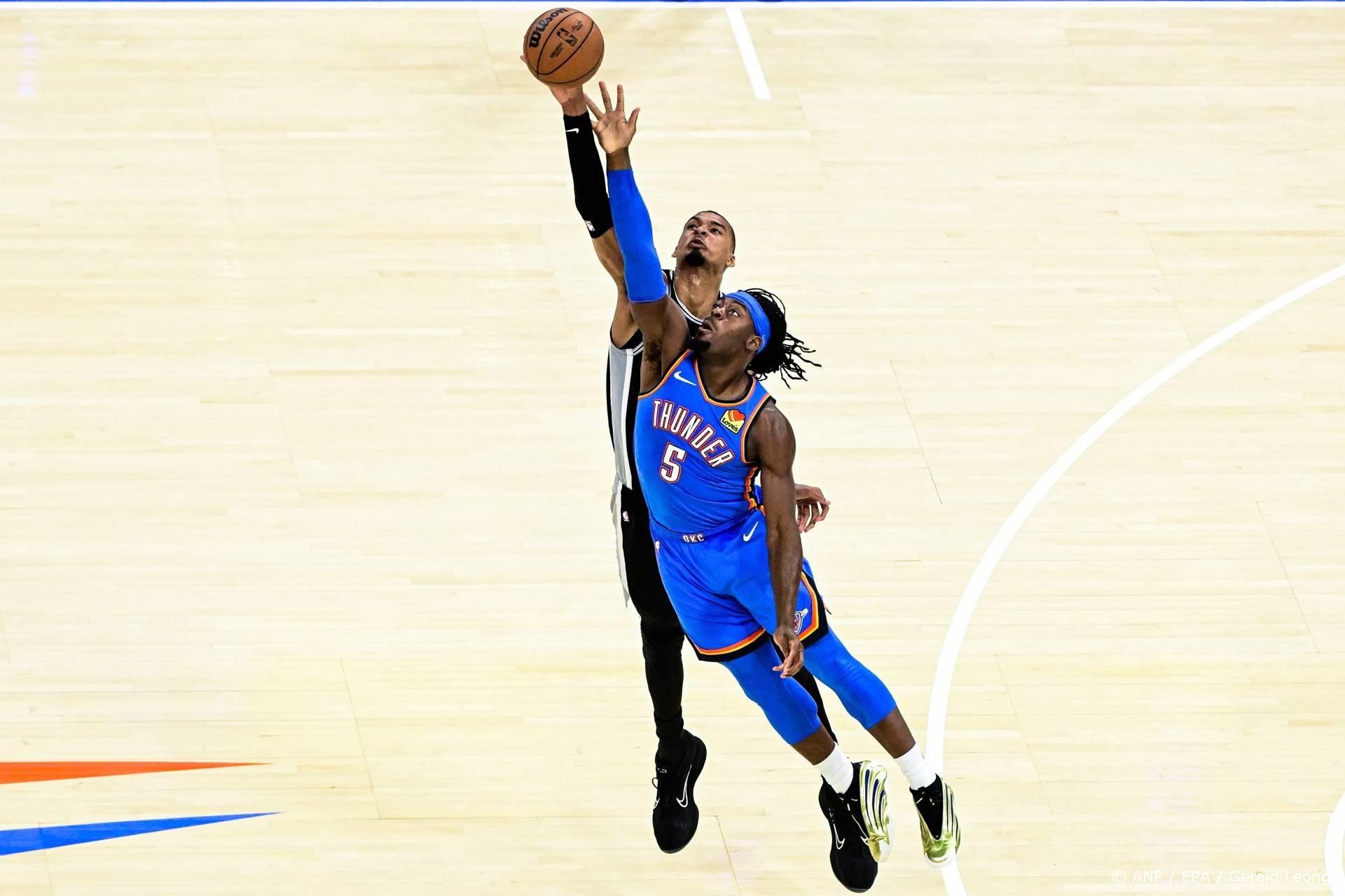 Basketballers San Antonio naar finale na zege bij Oklahoma City