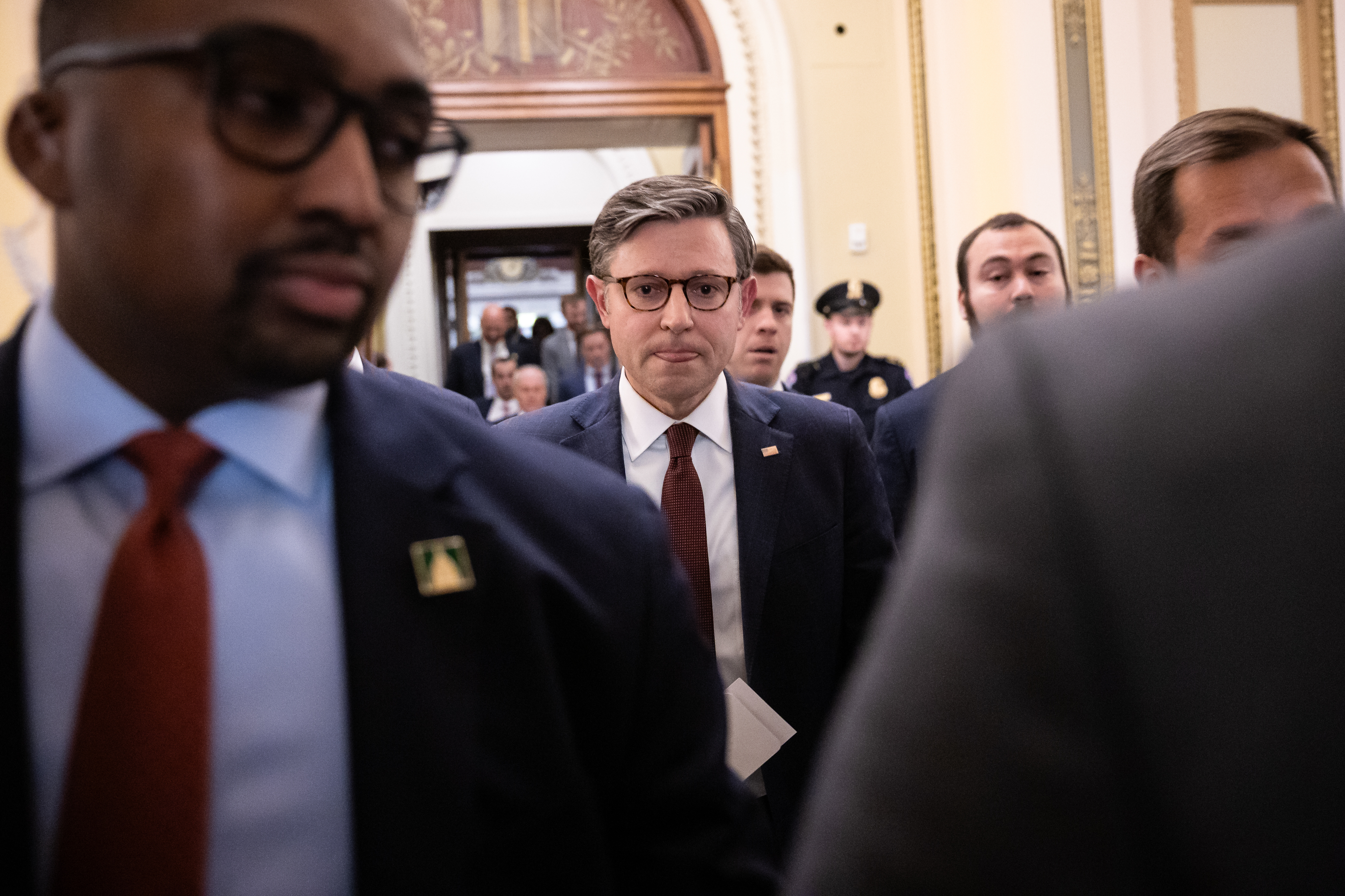 ‘Divided us with a smile’: GOP groaning over Mike Johnson reaches a fever pitch