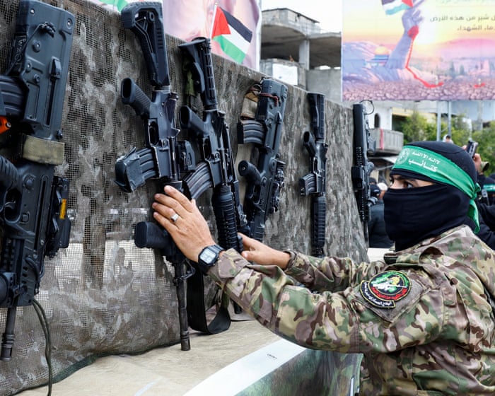 Trump claims agreement for ‘complete disarmament’ of Hamas in Gaza but support uncertain