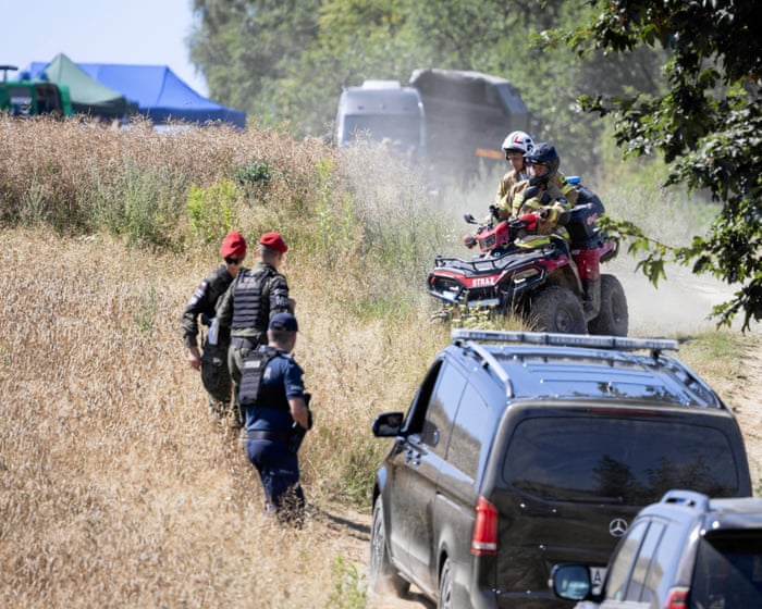 Russia accused of violating Polish airspace after missile explosion near village