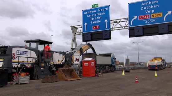 Werk aan IJsselbrug klaar: A12 dag eerder open