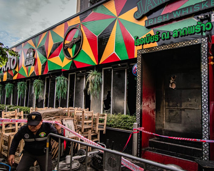 At least 27 killed in fire at Bangkok pub with another 22 critically injured