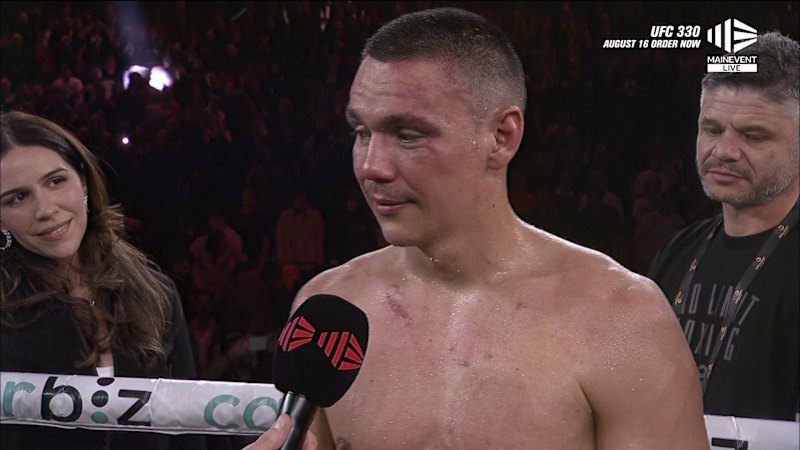 Tszyu reacts after upset as Spence retires