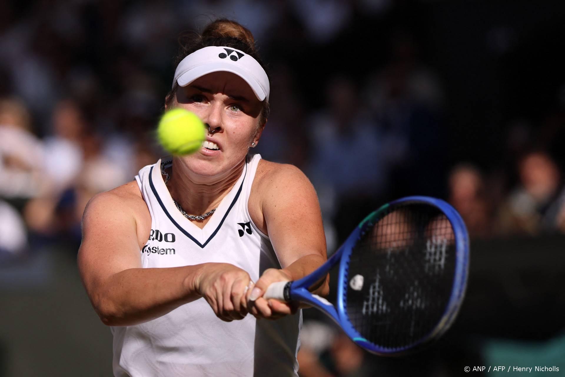 Nosková wint volledig Tsjechische finale Wimbledon van Muchová