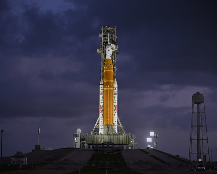 Artemis II launch: crowds gather for glimpse of historic Nasa moon mission