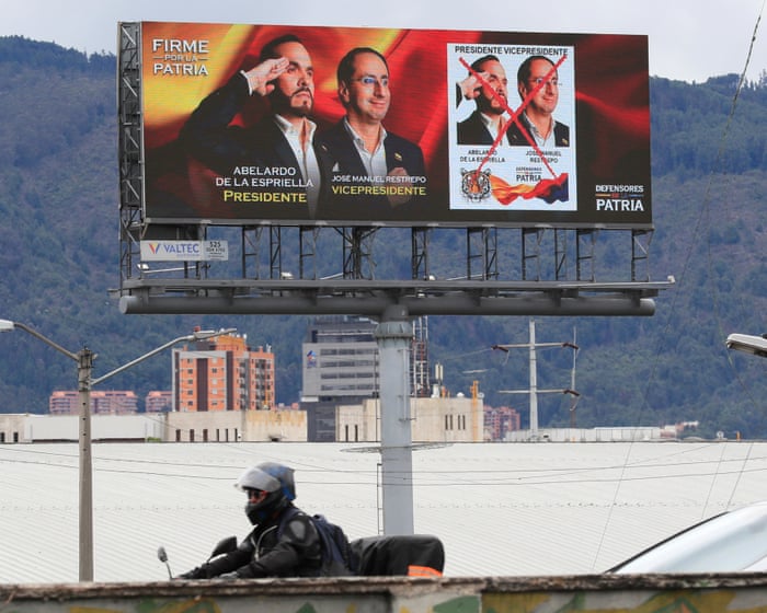 Colombia goes to polls in election pitting outgoing leader’s ally against pro-Trump candidates