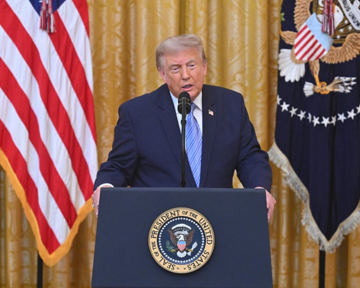 Donald Trump accuses China of ‘sinister election meddling’ in primetime address – live updates
