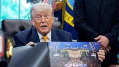 Trump says White House UFC structure may be permanent, comparing it to Eiffel Tower