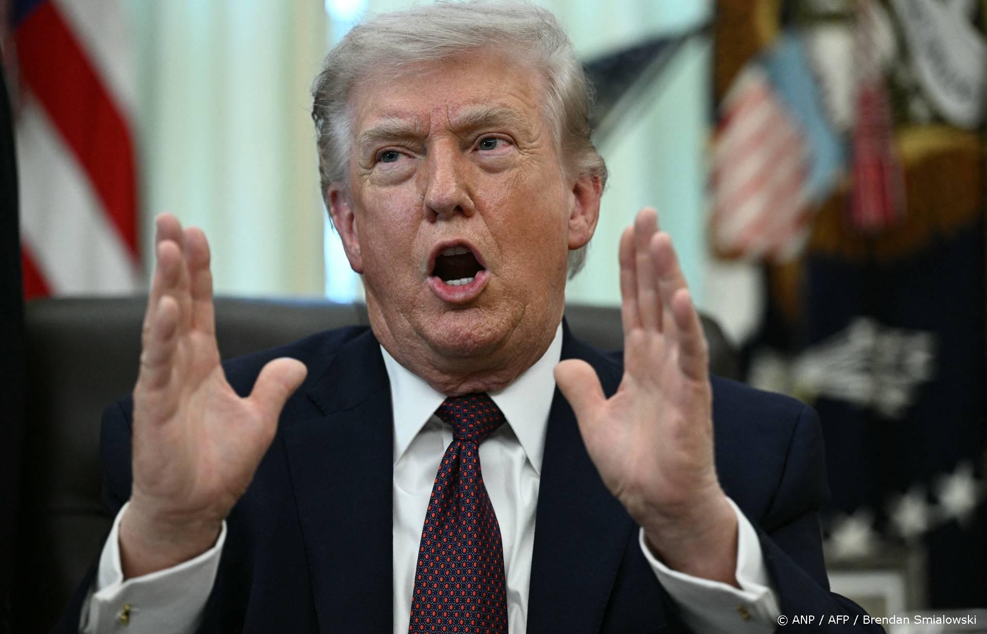 Trump ‘denkt er sterk over’ uit de NAVO te stappen