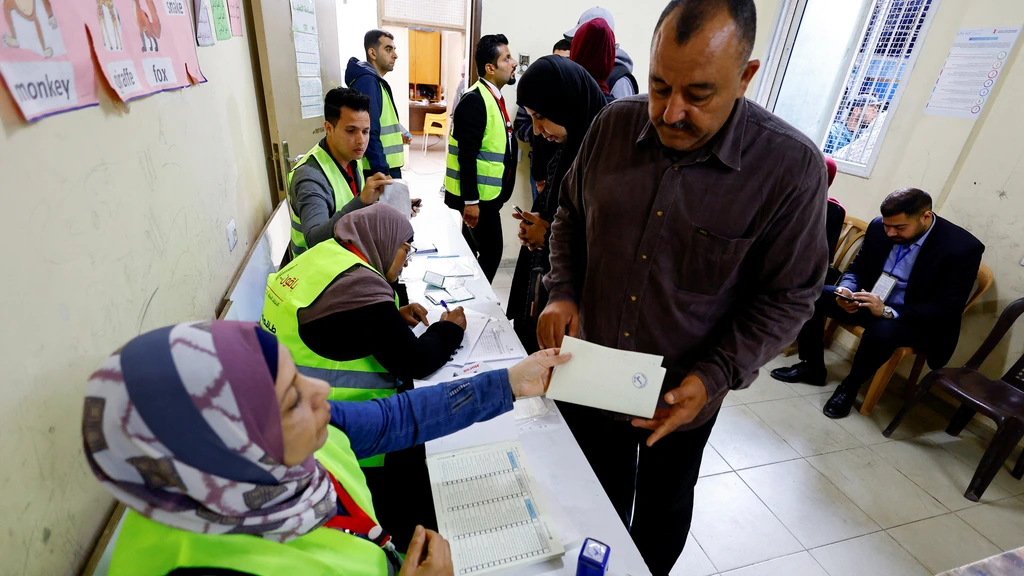 Palestijnen op de Westelijke Jordaanoever en een stad in Gaza naar de stembus