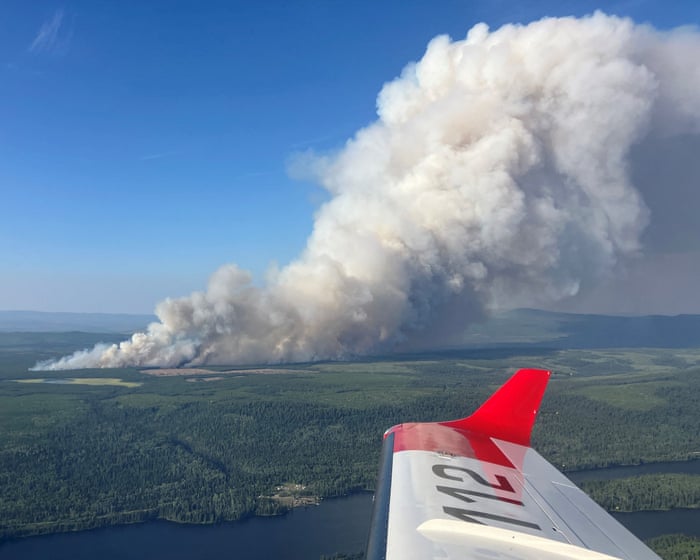 Thousands of lightning strikes trigger fresh wildfires in western Canada
