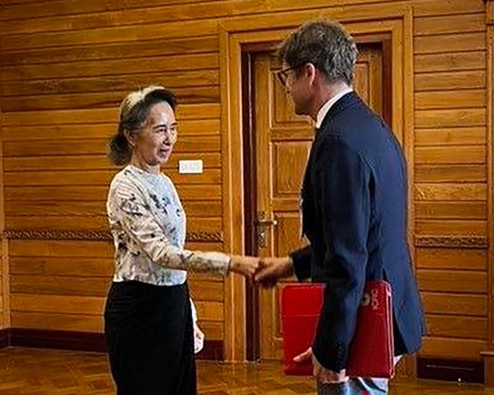 Red Cross visits Aung San Suu Kyi after Myanmar military pushed to prove she is alive