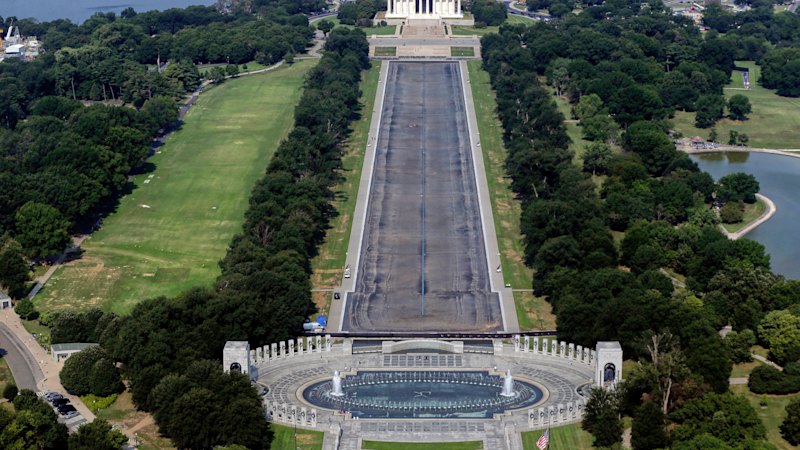 Trump administration admits Reflecting Pool was a ‘botched job’ all along
