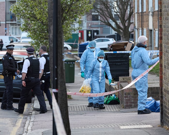 Three teenagers arrested after 14-year-old boy shot dead in south-east London