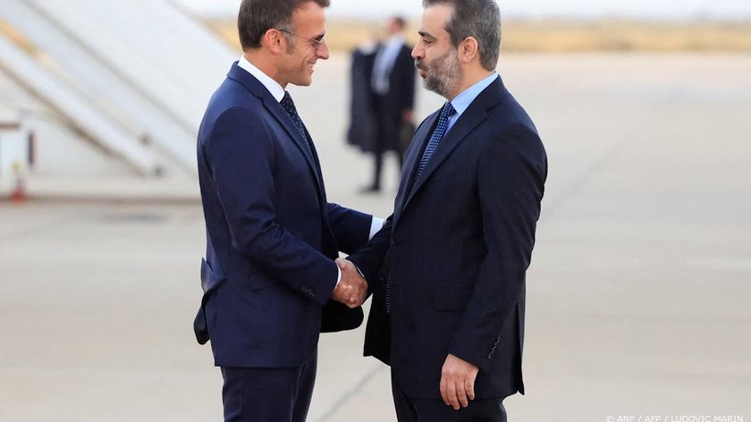 Macron bezoekt als eerste EU-leider Syrië na val van Assad