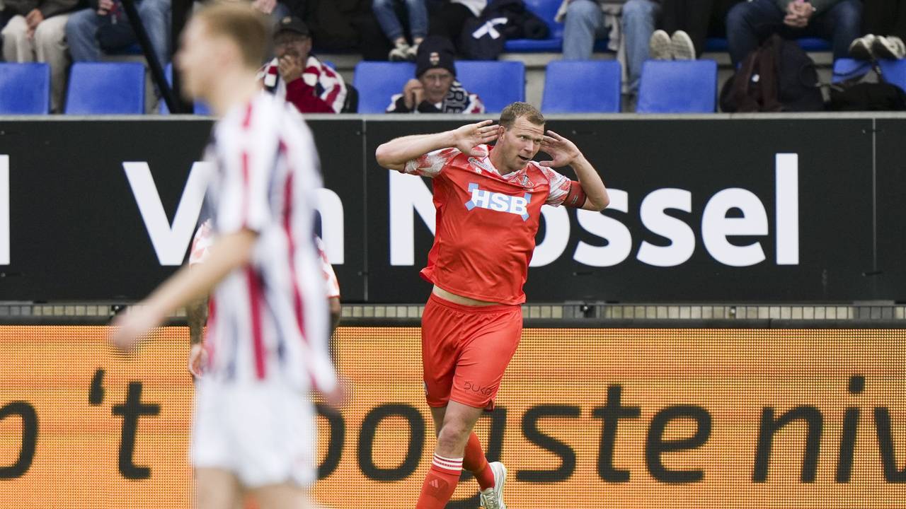 Willem II teleurgesteld na 1-2 nederlaag, hoop gevestigd op zaterdag