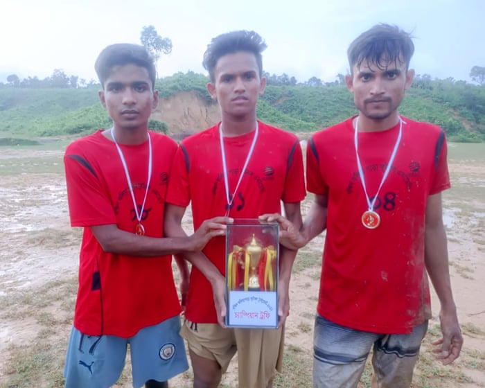 Family of missing Rohingya footballer fear he is among 500 believed dead in Myanmar shipwrecks