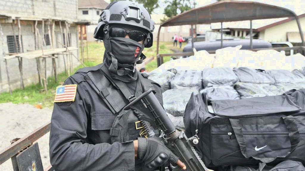 Lading cocaïne van 325 miljoen euro gevonden bij inval in Liberia