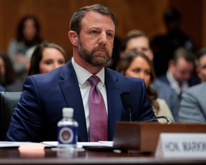 Trump nominee Markwayne Mullin grilled by senators at DHS confirmation hearing – live