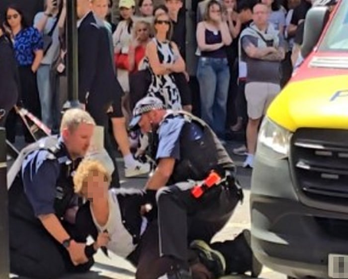Woman arrested after four men stabbed in Covent Garden – latest
