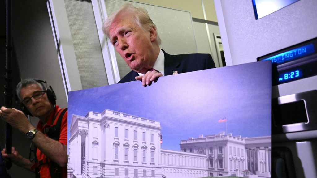 Bouw van Trumps balzaal kan voorlopig doorgaan, oordeelt hof van beroep