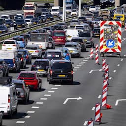 Opvallende drukte op de weg leidt zaterdag tot relatief groot aantal files