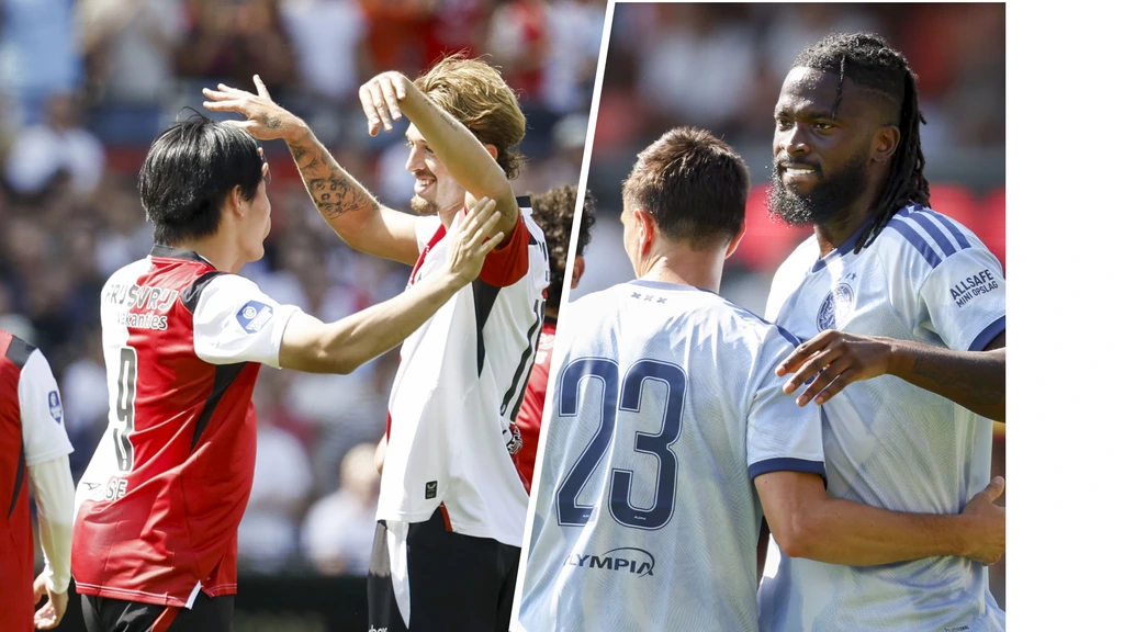 Feyenoord en Ajax boeken oefenzege week voor competitiestart, blessure Watanabe