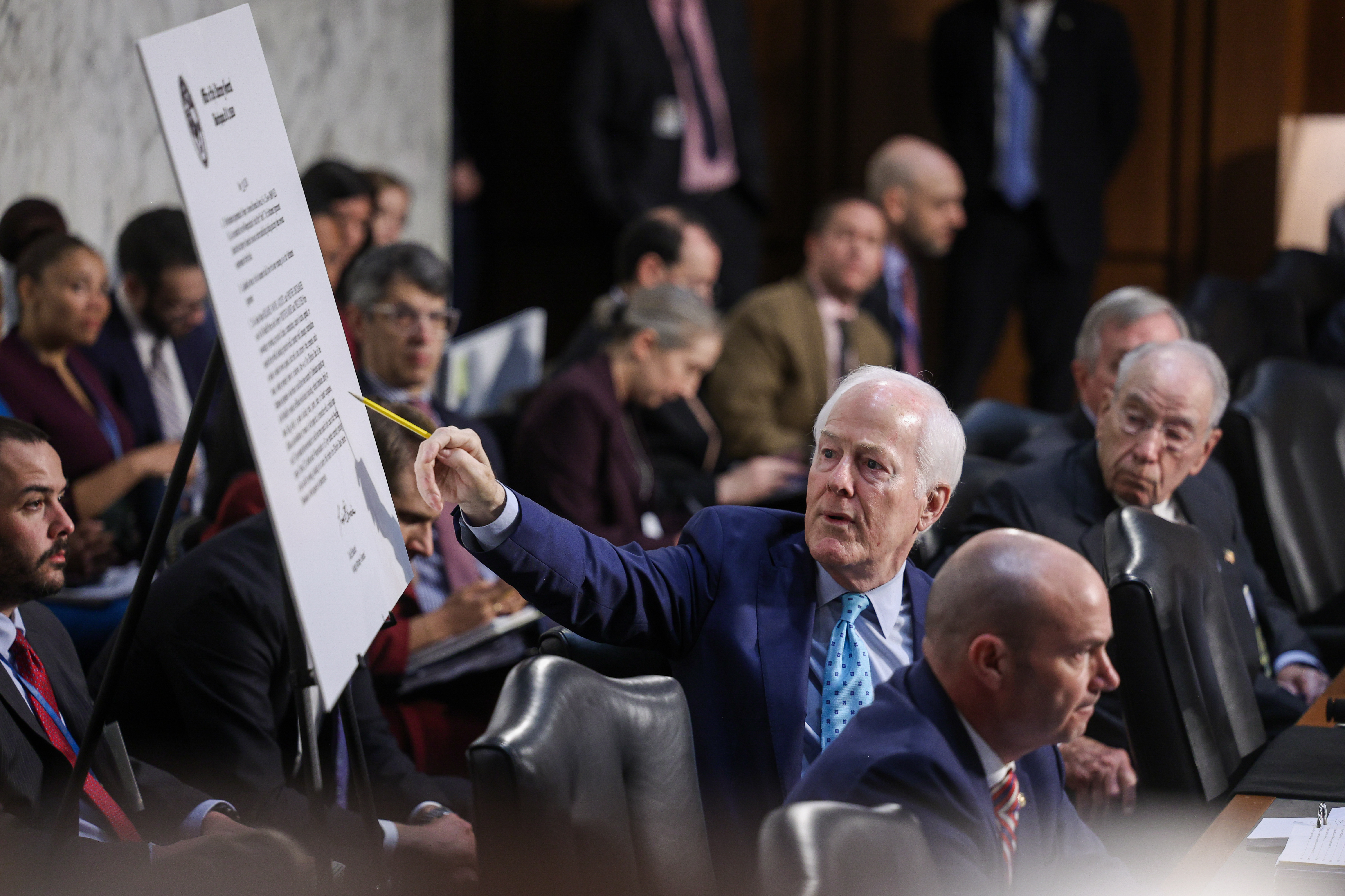 Todd Blanche’s chances of becoming attorney general could hinge on John Cornyn