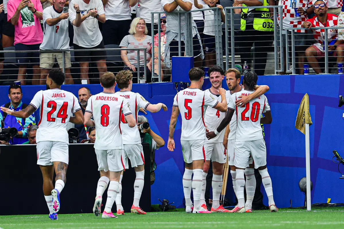 Engeland boekt overtuigende zege op Kroatië in zeer vermakelijk duel