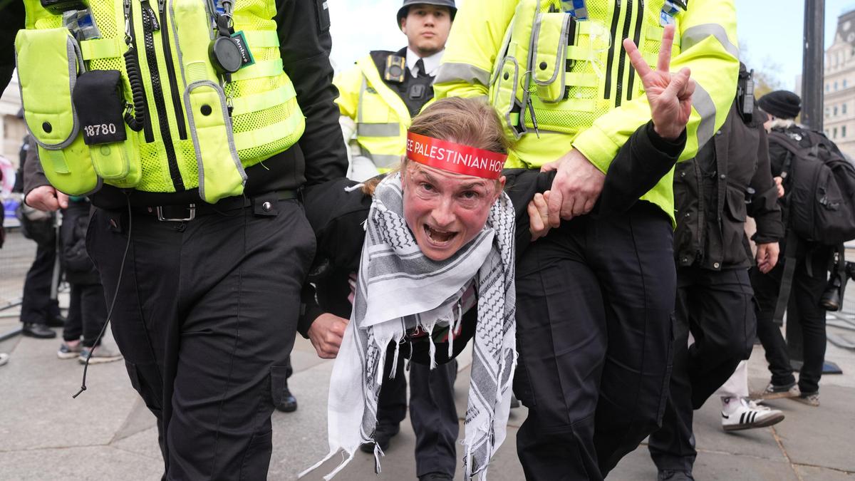 London police arrest 523 people at protest over Palestine Action ban