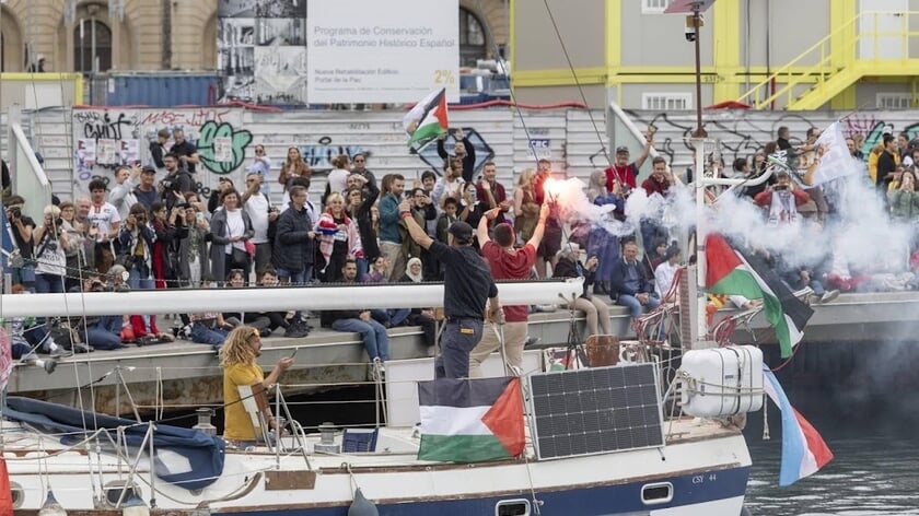 Israël onderschept Gaza-flotilla voor kust van Kreta