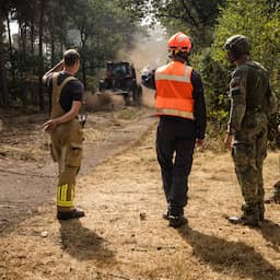 Opruimingsdienst ingezet bij natuurbrand Venray uit vrees voor WO II-munitie