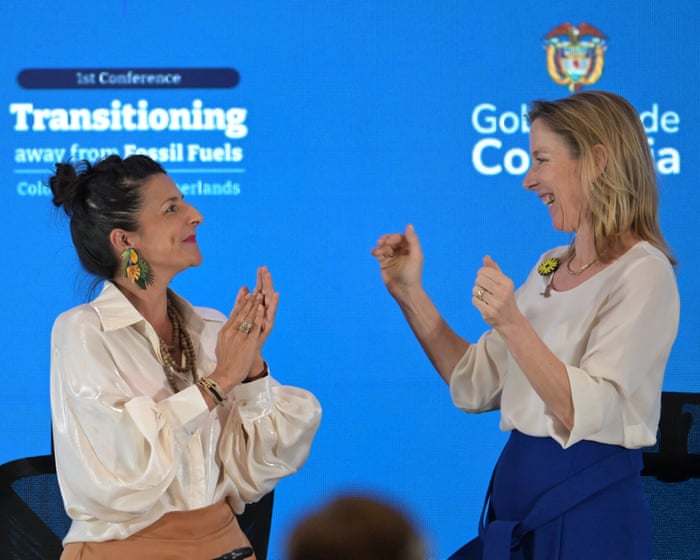 ‘Historic breakthrough’: Colombia climate talks end with hopes raised for fossil fuel phaseout