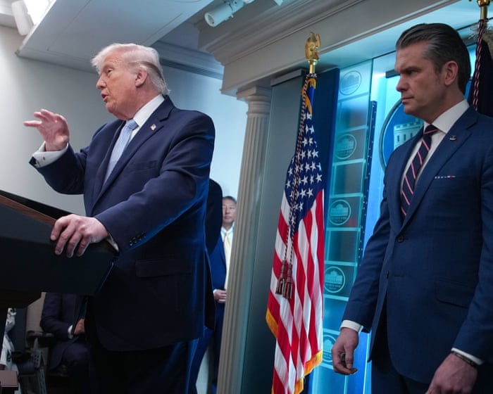 Middle East crisis live: Iran warns of ‘devastating’ retaliation after Trump’s expletive-laden threats over strait of Hormuz