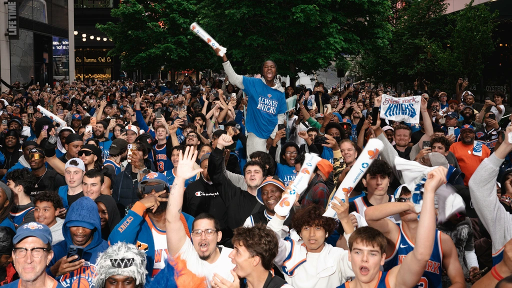 Nederlands elftal zegt New York niks, hele stad is in ban van oranje van de Knicks