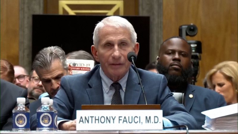 Dr. Fauci repeatedly invokes Fifth Amendment in COVID-19 Senate hearing