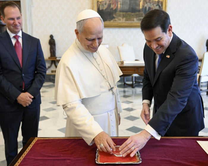 Vatican stresses need for peace as Rubio meets pope amid strained relations