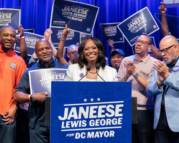 Democratic socialist Janeese Lewis George to be next mayor of Washington DC