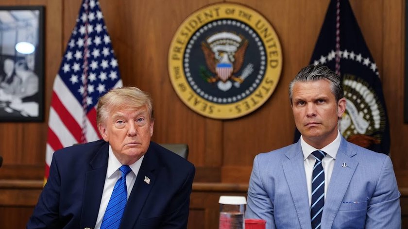 Trump ontkent ruzie met defensieminister Hegseth over munitie