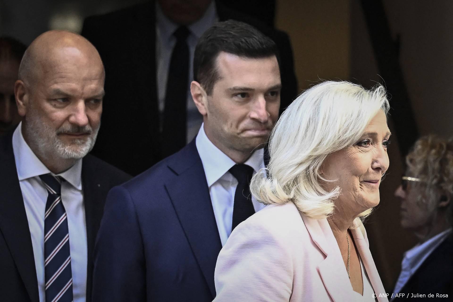 Marine Le Pen doet toch mee aan presidentsverkiezingen Frankrijk