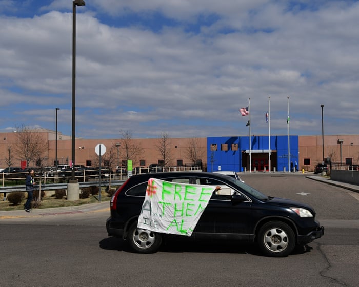 Off-duty employee at Colorado ICE facility arrested for shooting protester