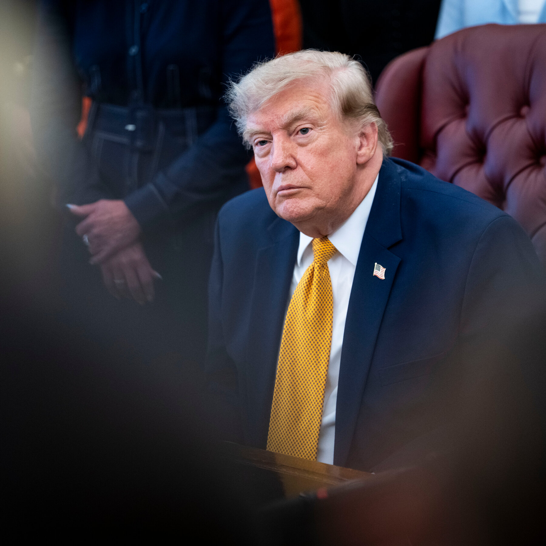 Pirro Meets With Trump at the White House After He Said She ‘Choked’ in Reflecting Pool Case