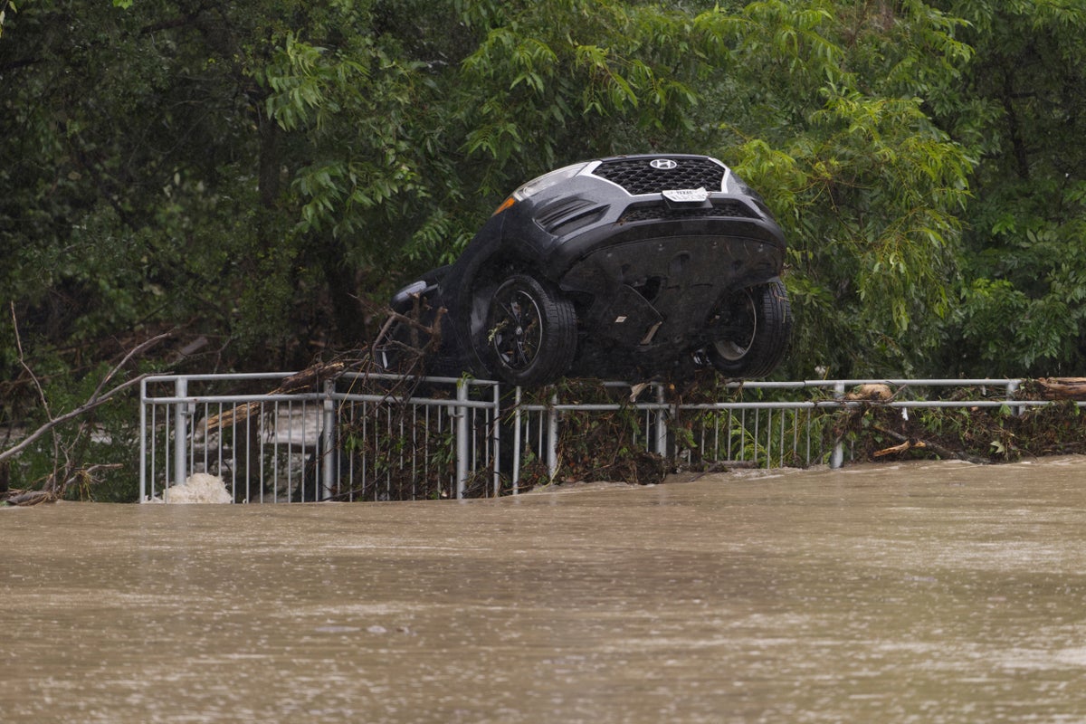 Two dead as Texas braces for more ‘record-shattering’ rain after days of ‘catastrophic’ flooding