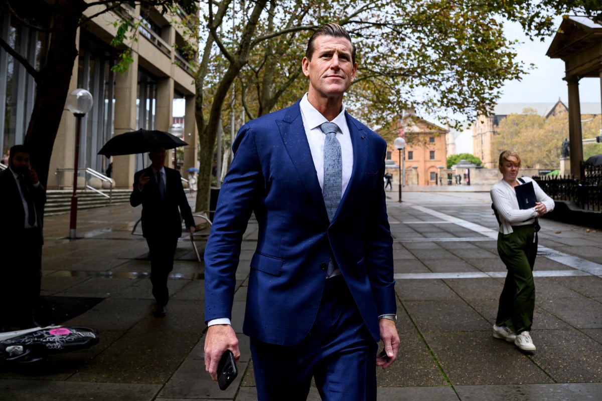Former Australian soldier Ben Roberts-Smith denies committing war crimes in Afghanistan: ‘Proud of my service’