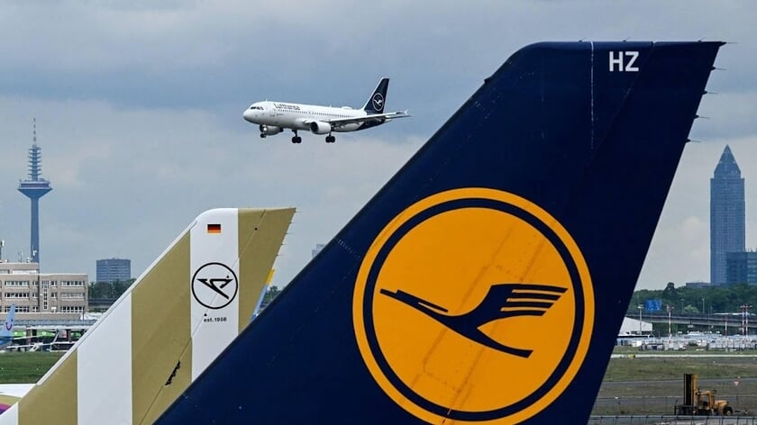 Half miljoen minder reizigers via Frankfurt Airport door acties