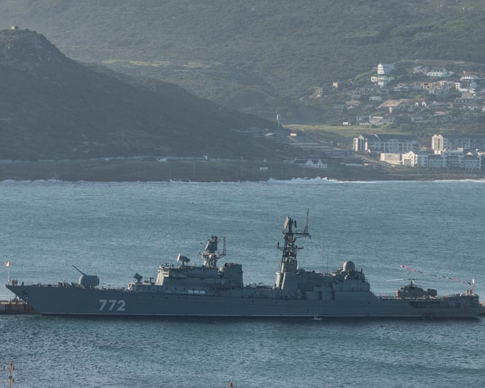 Russian warship carries out rare live-fire exercise 45 miles off UK coast