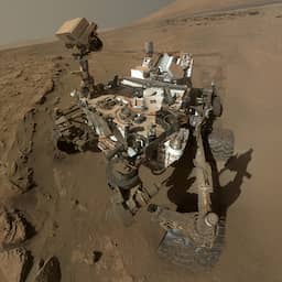 Marsrover Curiosity ontdekt mogelijk 'bouwstenen voor leven' op Mars