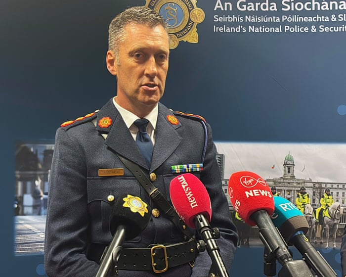 Woman and man arrested in Ireland after police intercept ‘highly sophisticated’ bomb